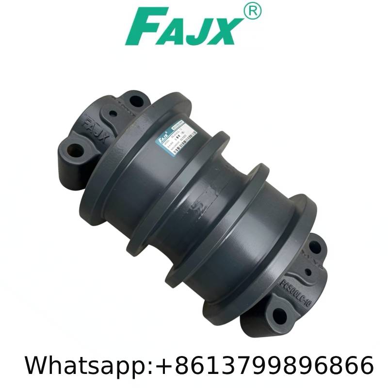 Mga sanhi ng pagtagas ng langis ng excavator carrier roller-PC500 Track Roller